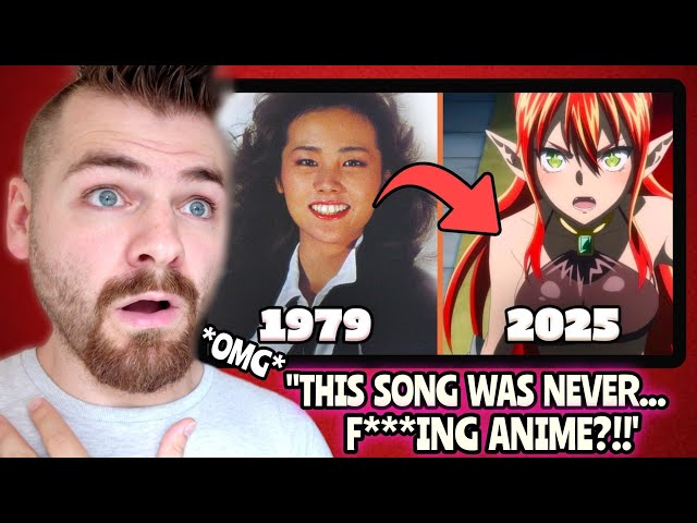 THE BEST ANIME SONGS?! | Popular Songs That Were Later Used in Anime (FIRST TIME REACTION)