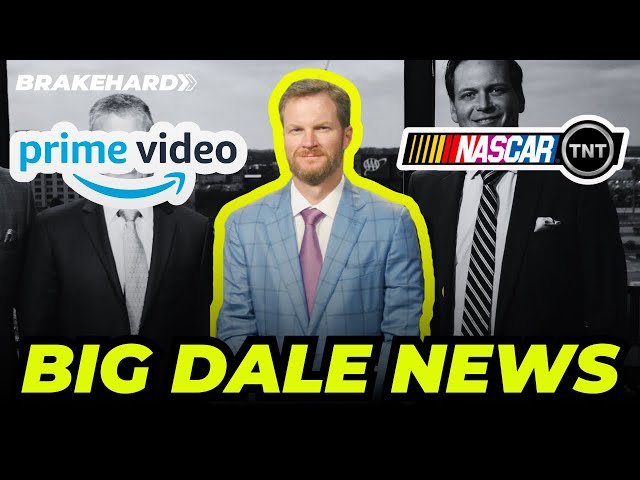 Dale Earnhardt Jr LEAVES NBC NASCAR For Amazon & TNT