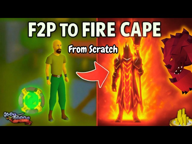 OSRS F2P to Fire Cape - 2025 Edition