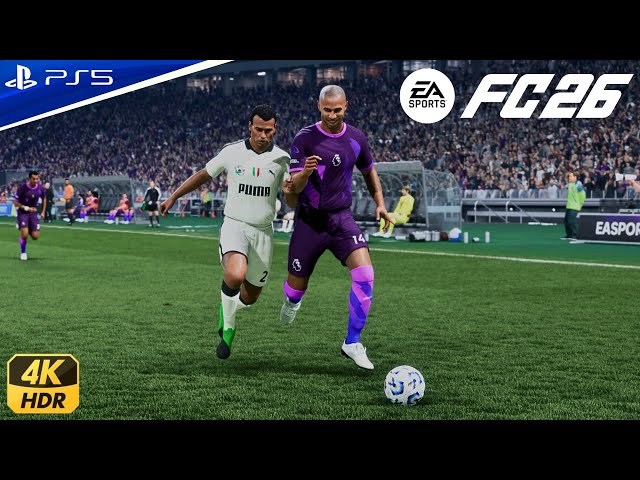 FC 26 PREMIER LEAGUE LEGENDS VS SERIE A LEGENDS | LEGENDARY DIFFICULTY | 4K HDR
