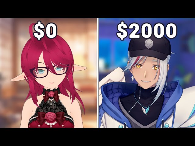 Types of VTuber Models at Every Price Point