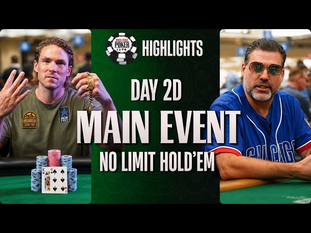 HIGHLIGHTS | $10,000 Main Event | Day 2D