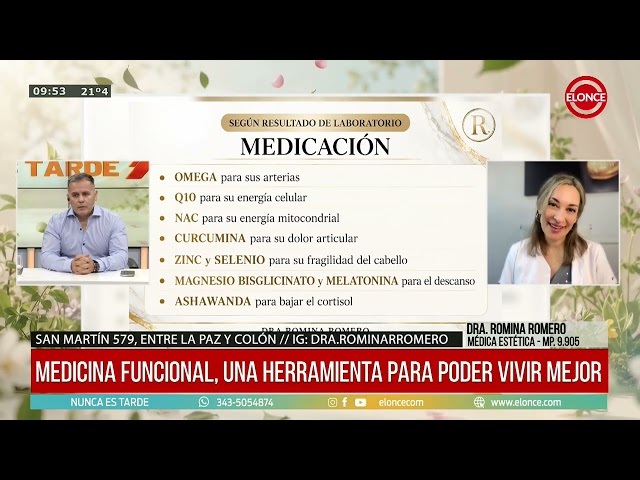 Functional medicine: analysis and treatment to live better - Dr. Romina Romero 09/26/26