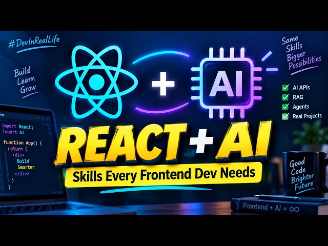 AI Skills Every Frontend Developer Should Learn in 2026 | #DevInRealLife