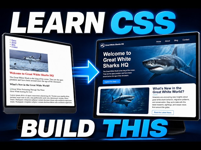 CSS Full Course for Beginners – Build a Real Responsive Website From Scratch