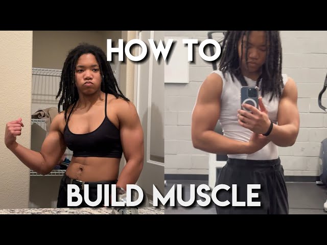 How To BUILD MUSCLE As A GIRL