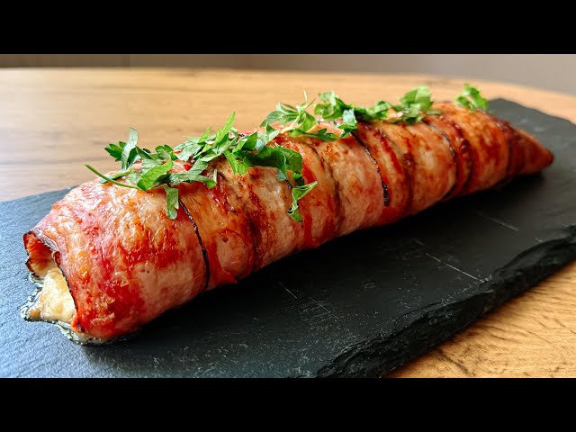 A simple meat roll recipe - the perfect dinner in 10 minutes!
