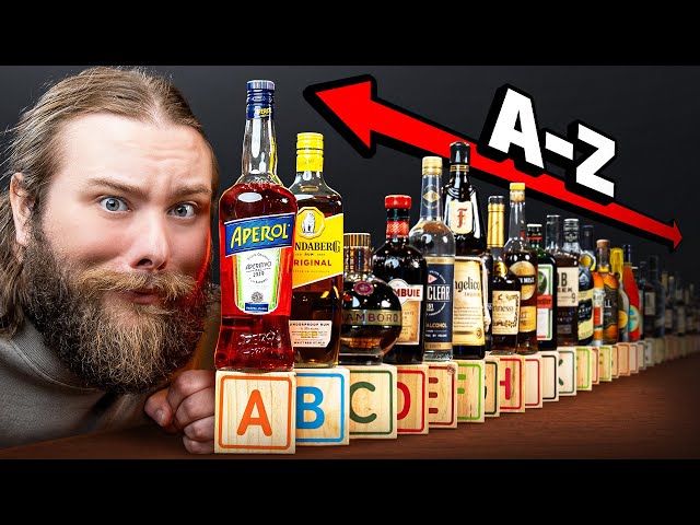 We Drank EVERY Alcohol from A to Z