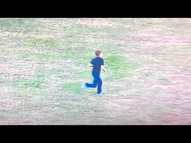 Owen Runs To His Daddy, Kyle Larson