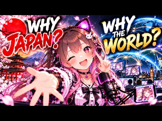 Why Did VTubers Become So Popular? | How Japan’s Virtual Culture Went Global