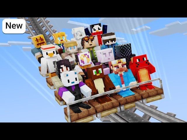 15 YouTubers vs. 1 Roller Coaster