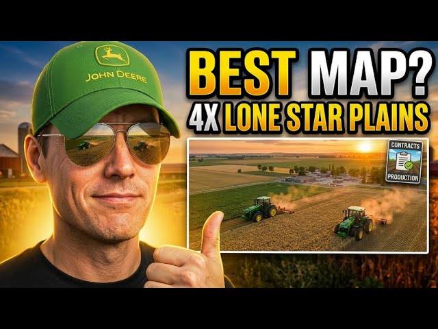 Is This the Best 4X Map for FS25? Lone Star Plains First Look!