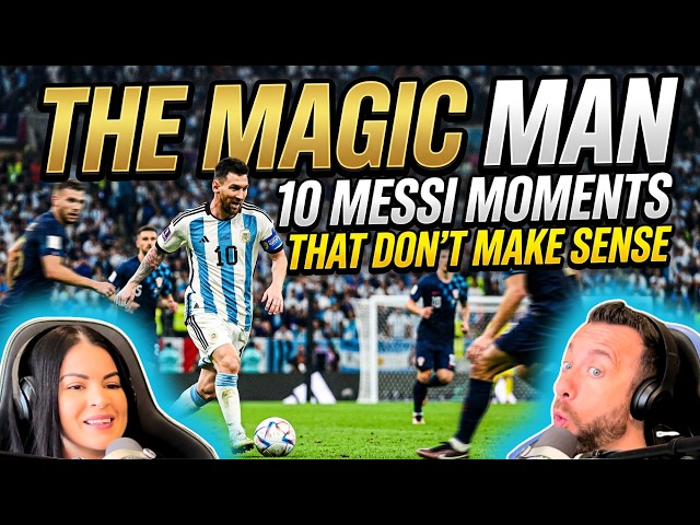 Canadian Couple's First Time Reaction To Lionel Messi – The Magic Man
