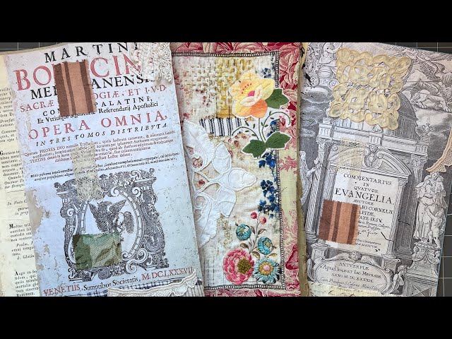 TUTORIAL HOW TO | Tall document Journal | adding some pockets PART 5