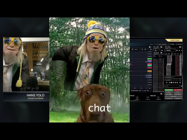 Hot Dog Hans Takes Over TopstepTV