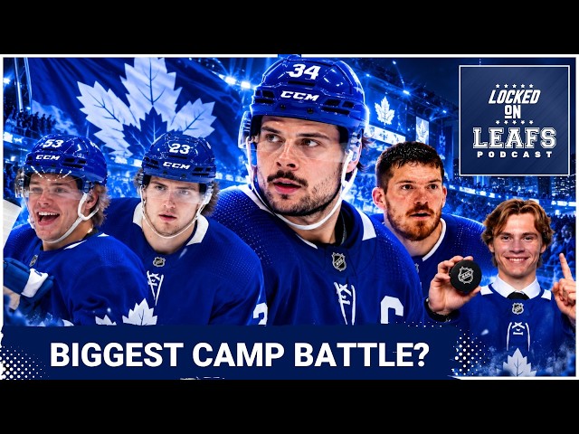 Toronto Maple Leafs Training Camp Battles: Who Wins a Spot on Auston Matthews’ Wing?
