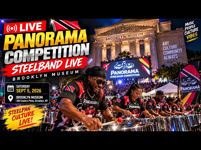 LIVE 🔴 NYC Panorama Competition 2026 | Steelpan Bands Battle in Brooklyn pt2