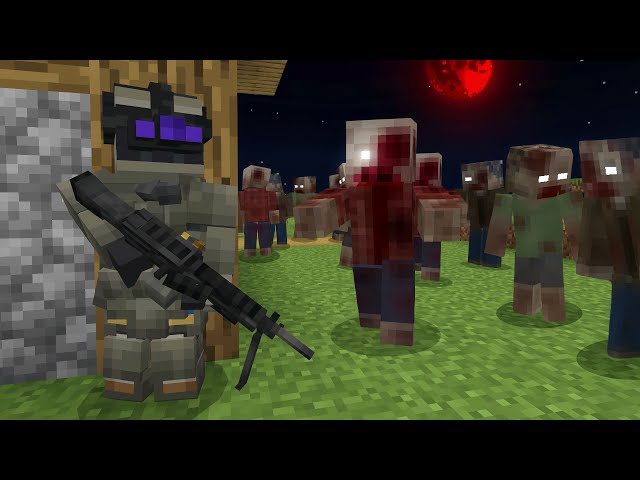 I Turned Minecraft Bedrock Into a ZOMBIE APOCALYPSE!