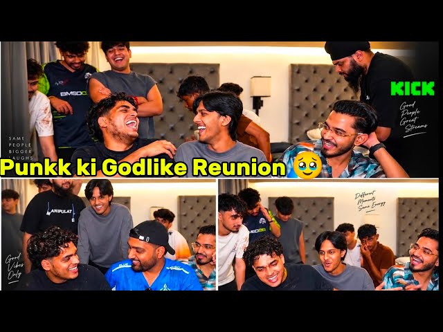 Punkk Ki Godlike Reunion 🥹 Jonny birthday Celebration on Kick stream 🤣 Old OG fans Emotional 