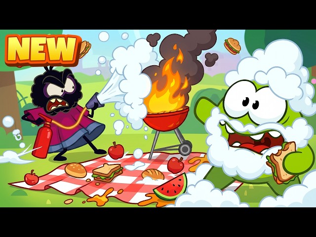 PICNIC CRASH! 🧺💥 Om Nom Stories: Picnic for Two 🌟 NEW Episode