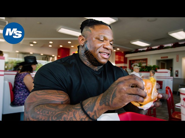 5,417 Calorie Bodybuilding Refeed Diet | Tonio Burton