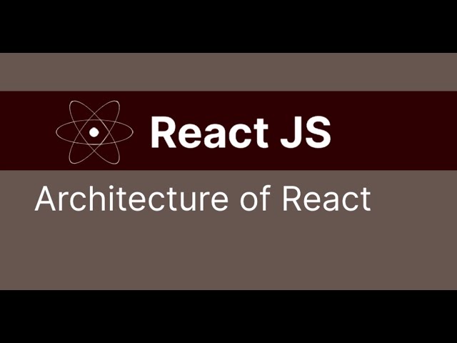 React JS | 2 | Architecture of React | Coding | Web Development | Frontend | UI | Web Applications