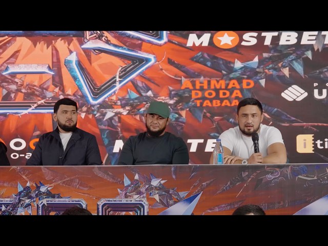 Bobur, Bozorov, Shokhasan, Daidov, Kokand Bear, Ispanchik, Goyubov | OCTAGON 92 Press Conference