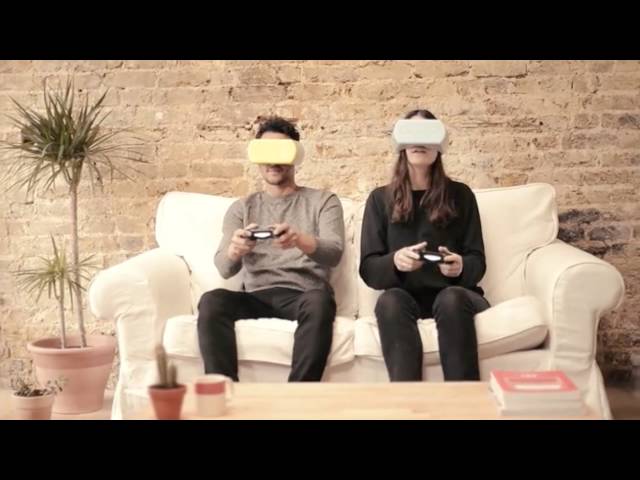 OPTO AIR VR Headset - Virtual Reality for everyone - Future of immersive experiences - AR, Haptics
