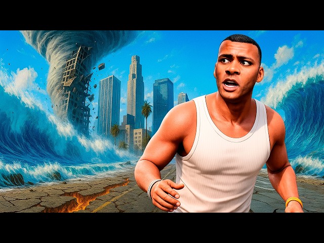 GTA 5 - كل الكوارث الطبيعية على الإطلاق! (تسونامي، وسقوط نيزك، وإعصار، وزلزال، والمزيد)