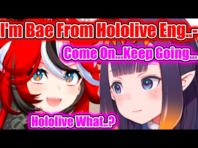 Ina and Bae When They Have to Introduce Themselves After the Hololive Merge: