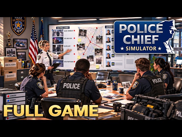 Police Chief Simulator | Full Game | No Commentary