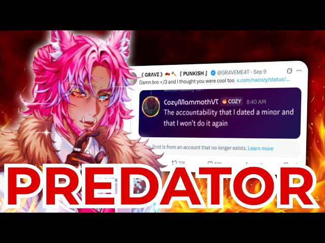 From Cozy Vtuber to Predator | The Story of CozyMammothvt Explained