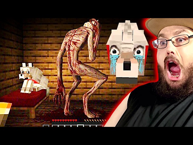 Something Wants To Replace My Dog... MINECRAFT HORROR MOD REACTION!!!