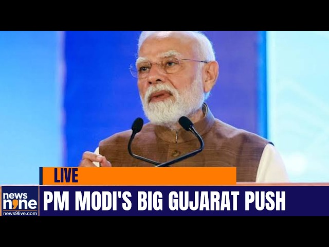 LIVE: PM Modi Inaugurates Development Projects In Banaskantha, Gujarat | Full Speech | News9