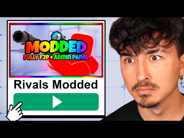 I played a MODDED Roblox Rivals…