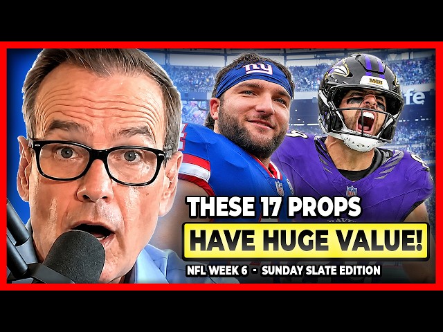 I Analyzed Every NFL Week 6 Game — Here’s 17 Props That I LOVE (as a Prop Betting Expert)
