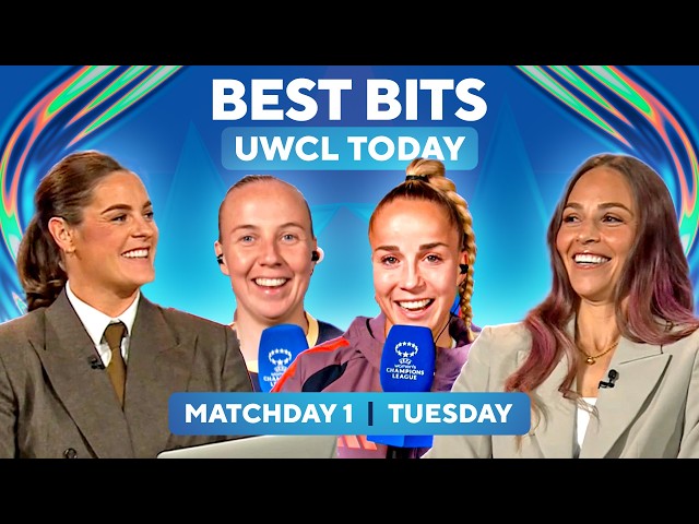 UEFA Women's Champions League Today's FUNNIEST MOMENTS | Matchday 1 - Tuesday