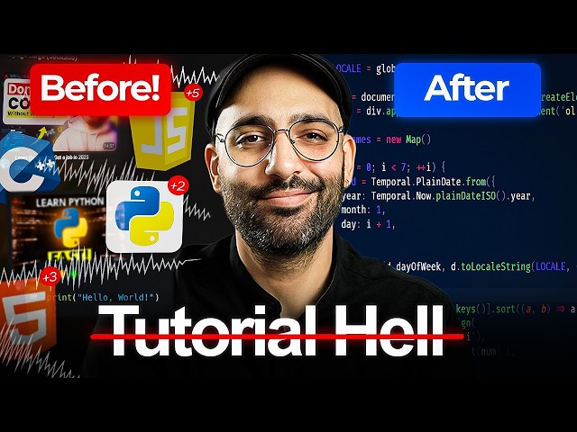 How I'd Escape Tutorial Hell in 14 Days (If I Had to Start Over)