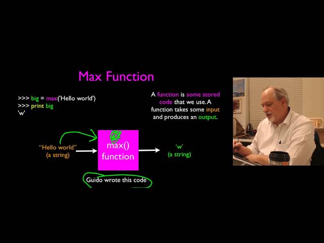 Python for Informatics - Chapter 4 - Functions