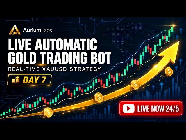 🔴 LIVE | Safe Mode vs Aggressive Mode ⚖️ | Gold Trading Bot | #AuriumLabs