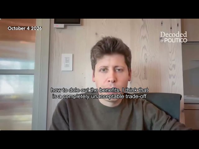 Sam Altman: Society Must Accept AI Misuse for Freedom and Progress