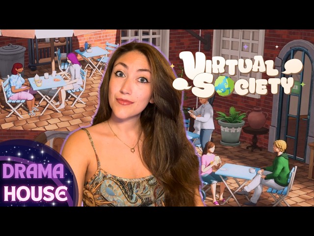 looking good! Virtual Society: a NEW indie life sim game