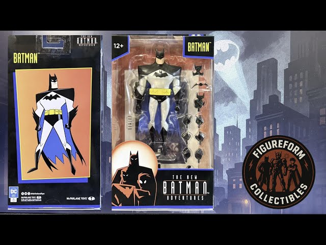 SILVER BATMAN |  The New Adventures of Batman | DC Direct | Mcfarlane Toys | Action Figure | Review