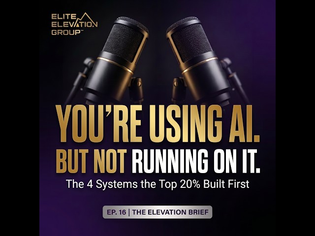 80% of Small Businesses Use AI. Only 1 in 5 Run on It. Here's the Gap — and the Fix.