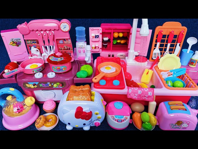 12 Minutes Satisfying with Unboxing Automatic Kitchen Appliance Playset ASMR Review Toys