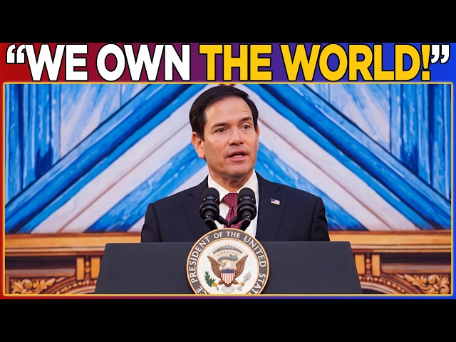 Marco Rubio Delivers EPIC America First Speech. This is Priceless