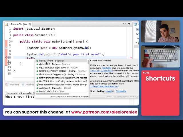 Java Scanner Tutorial #14