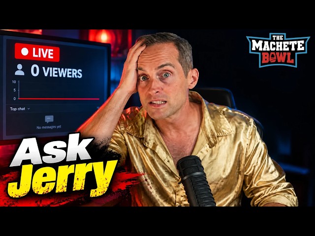 The Machete Bowl Ep. 912 - Jerry wants to sell advice to pay off his $90k in debt + More!
