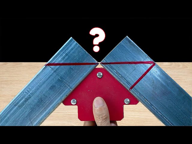 Billions of welders around the world don't know this! Tips for welding and cutting square pipes