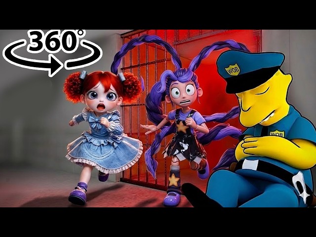 You Break Lily Lovebraid Out of Prison - Poppy Playtime Chapter 5 | 360° VR